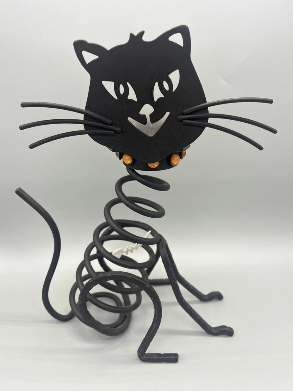 PartyLite Felix the Cat Stones Candle Holder
Metal Cat Spring Figurine
Fish